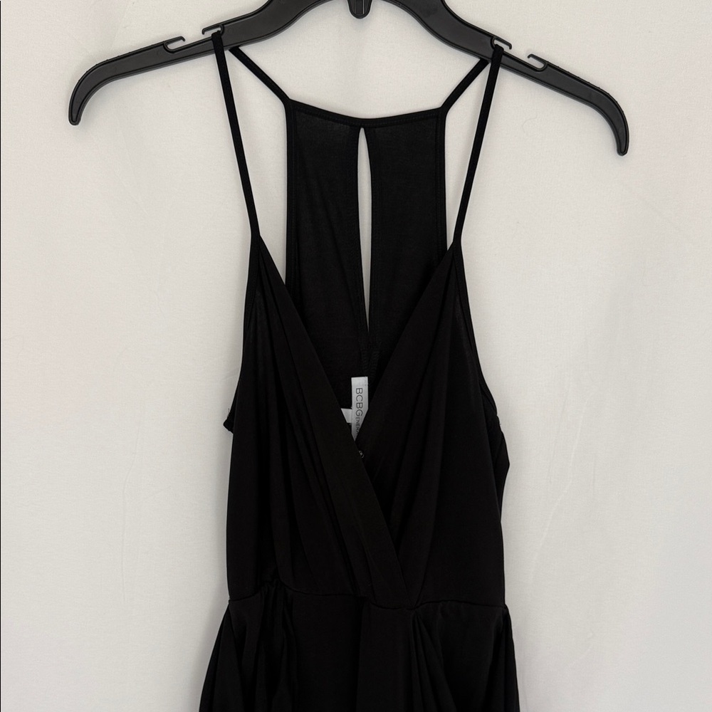 BCBGeneration Elegant Black Jump Suit